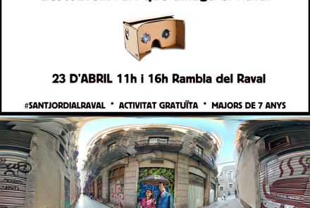 Sant Jordi 2017: taller de realitat virtual per descobrir l'art del Raval