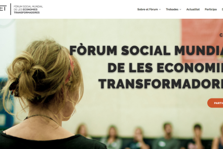 Imatge decorativa: Web Fòrum Social Mundial de les Economies Transformadores