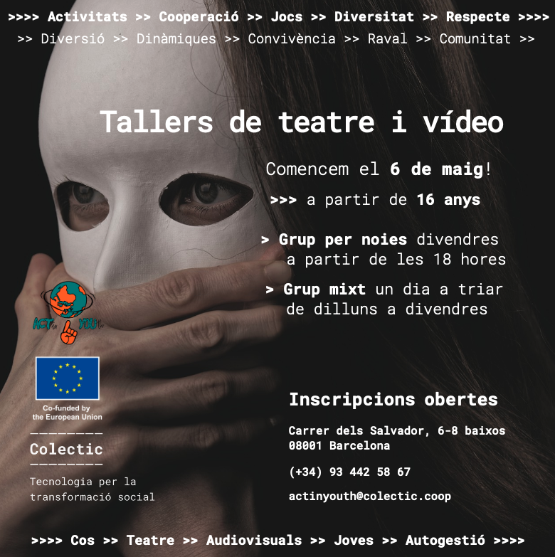 Taller teatre, joves i vídeo