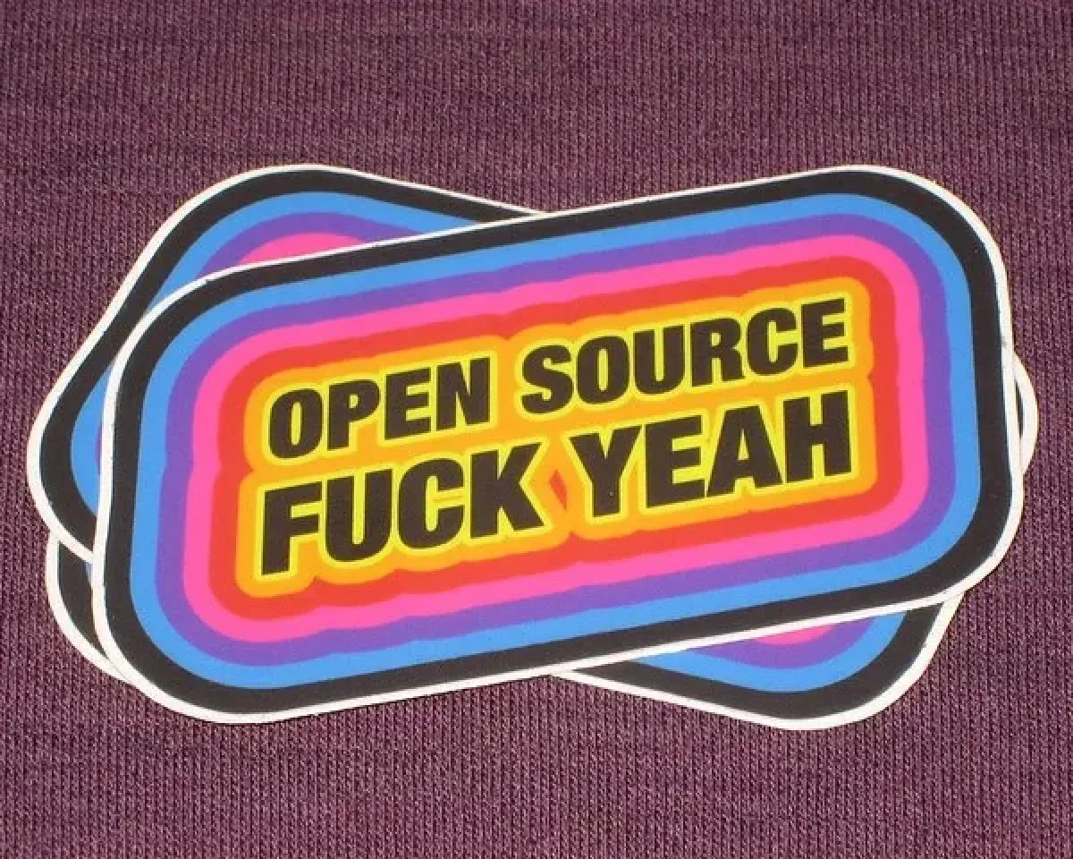 Open source fuck yeah