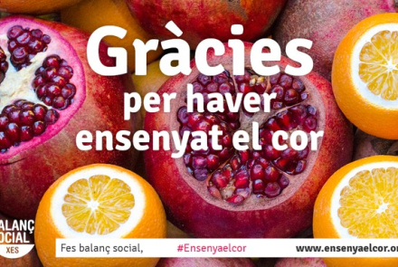 Gràcies per haver ensenyat el cor